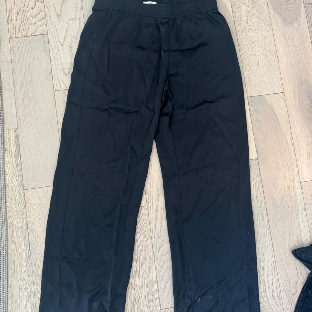 Babaton Black Silk Pants